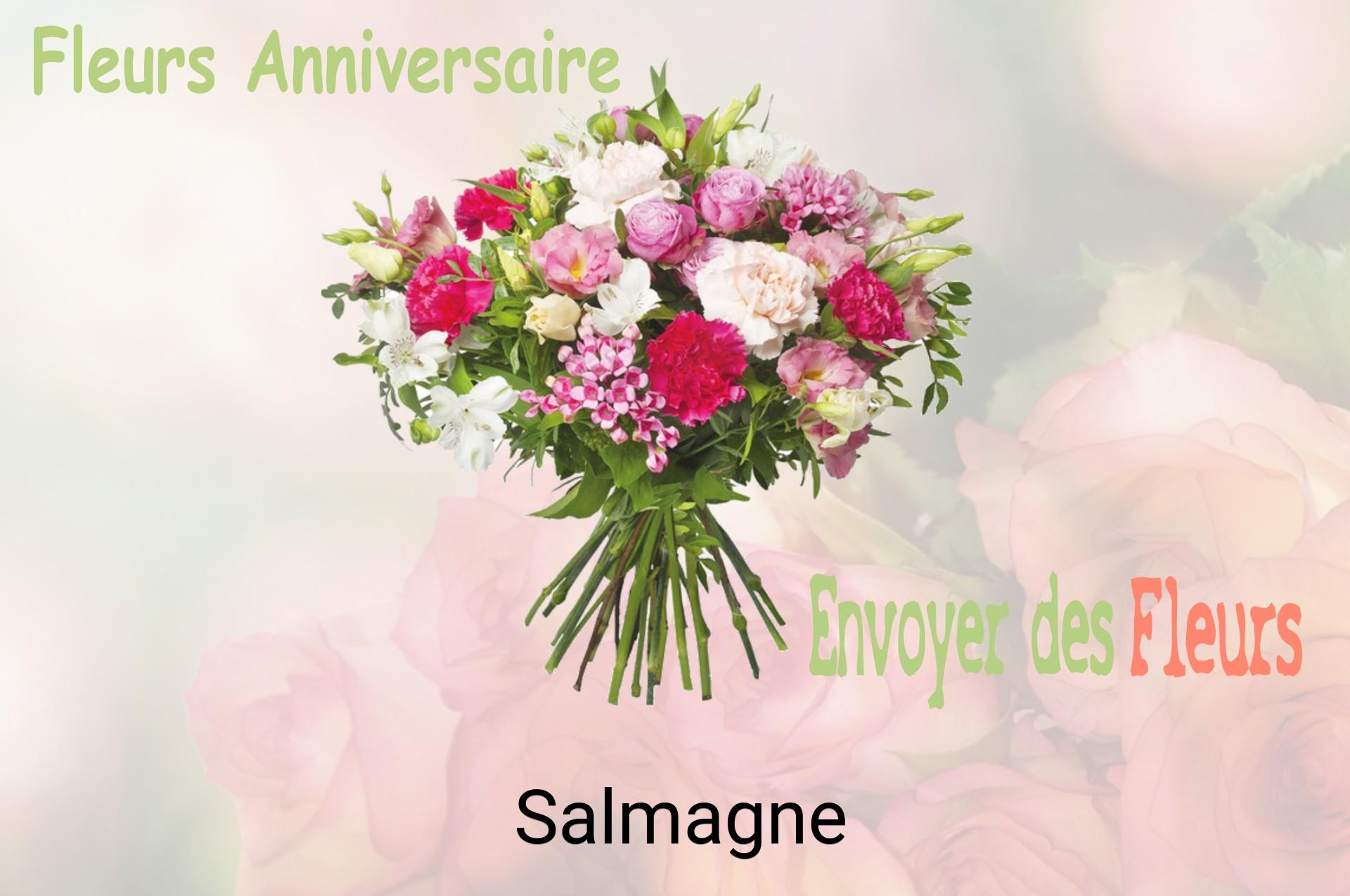 Bouquet de fleurs d’anniversaire livré à Salmagne